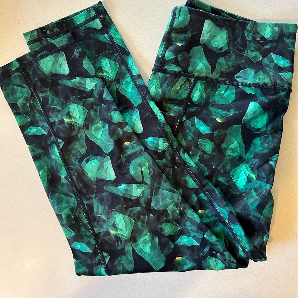 Constantly Varied Gear Emerald Pattern Leggings